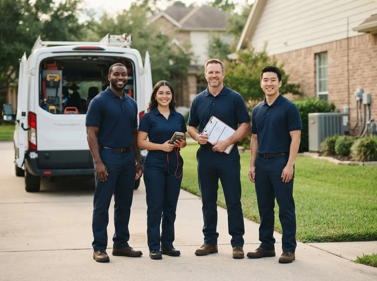 Certified HVAC technician near Port Jefferson, OH
